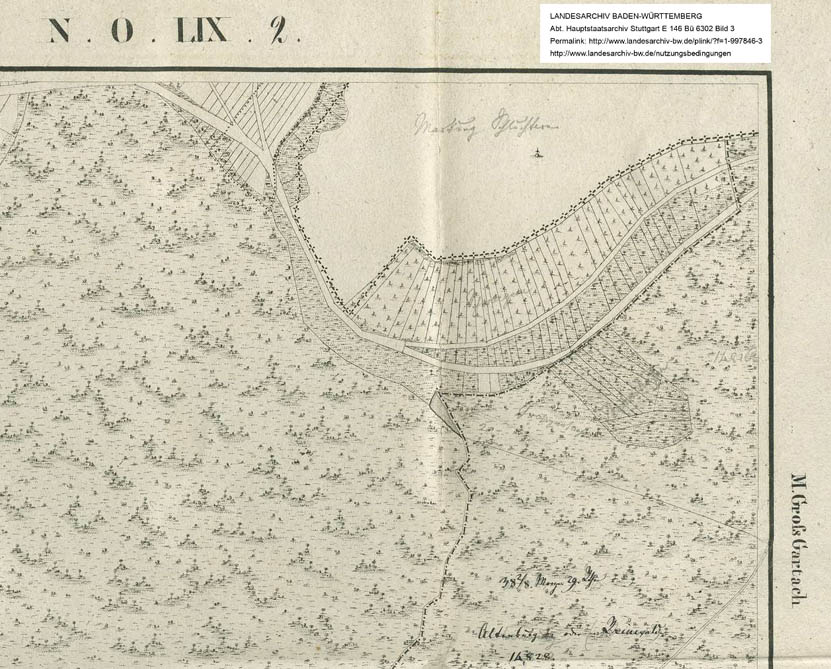 Harchenburg Flurkarte 1835 web