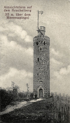 Turm Postkarte